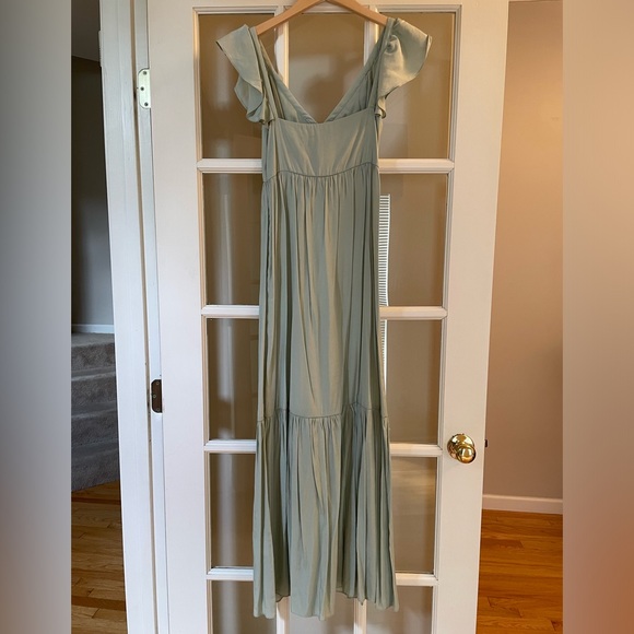 O.P.T. Light Green Jay Maxi Dress - Picture 5 of 5